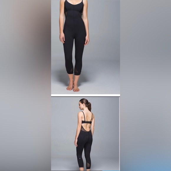 Lululemon onesie with mesh detailing on sides and legs. EUC. - Picture 1 of 4